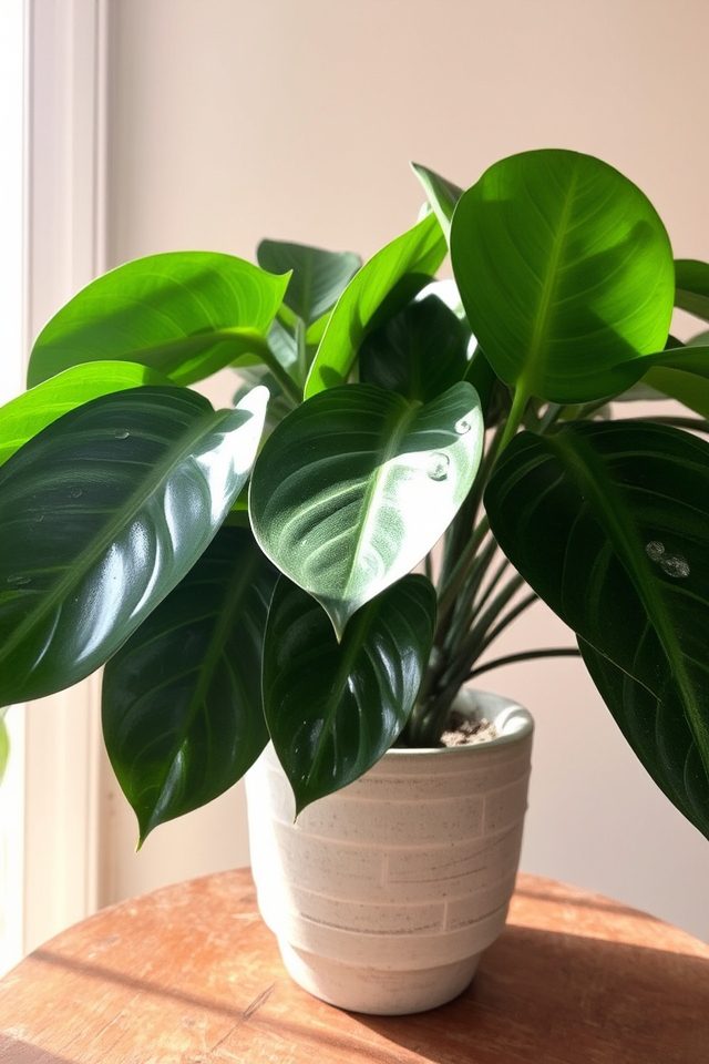 glossy low maintenance indoor statement