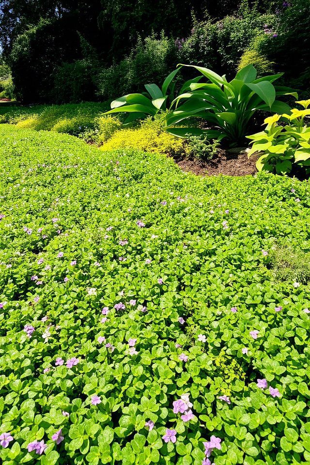 ground covers minimize weeding