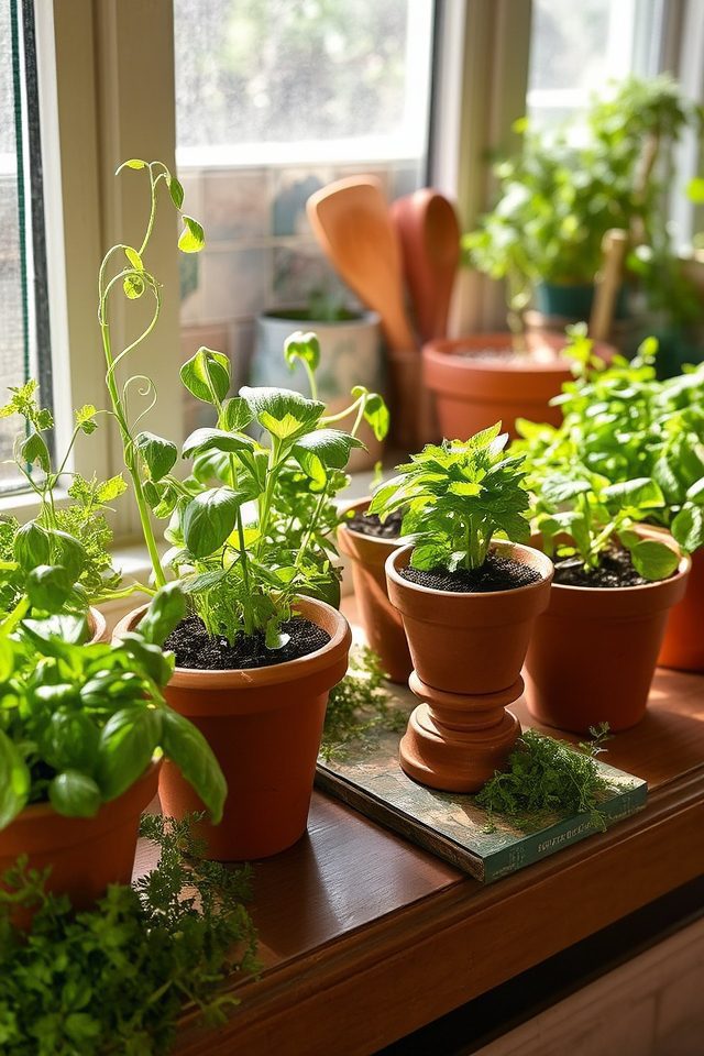 indoor herb gardening tips