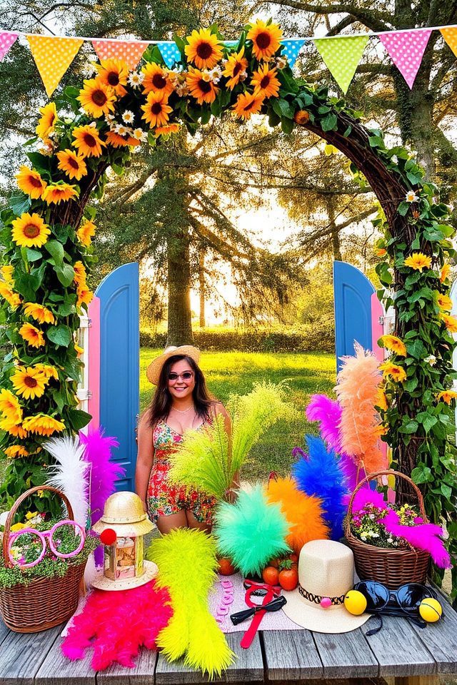 interactive summer festival photo booths