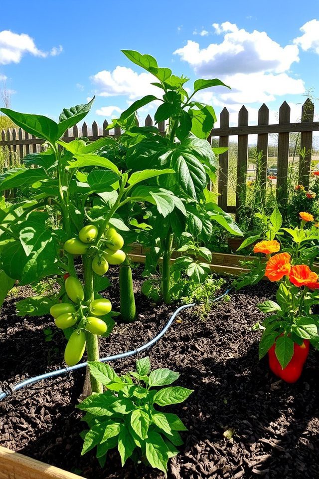 low maintenance vegetable gardening tips