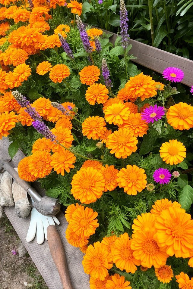 marigolds for pest control