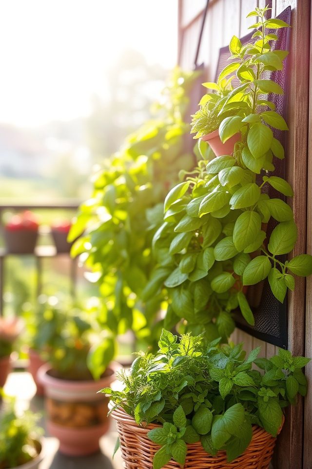 maximizing garden space vertically