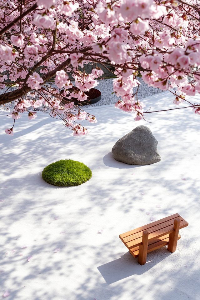 mindfulness through sand gardens