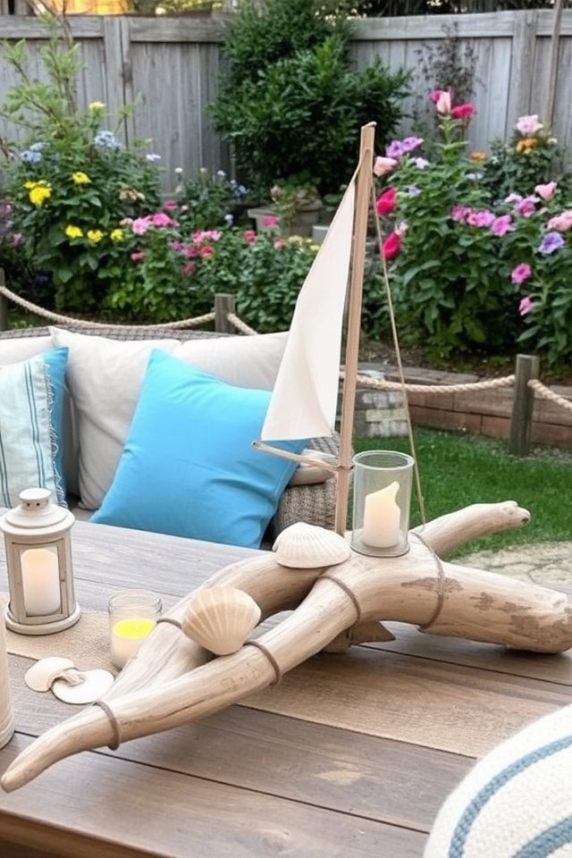 nautical garden decor ideas