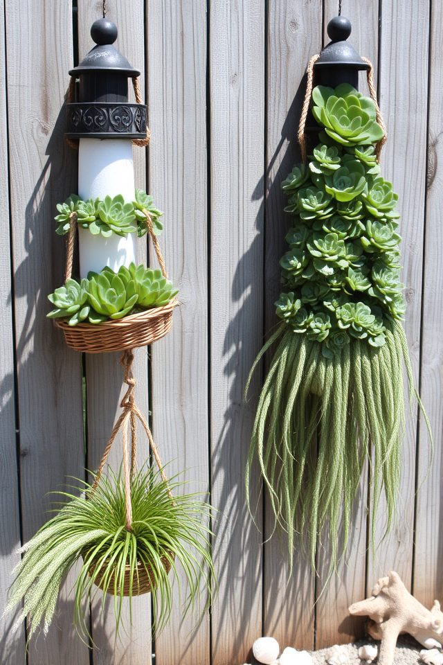 nautical themed vertical gardening ideas