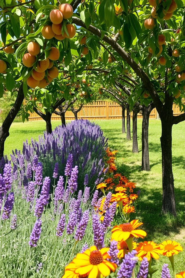 peach tree landscape design