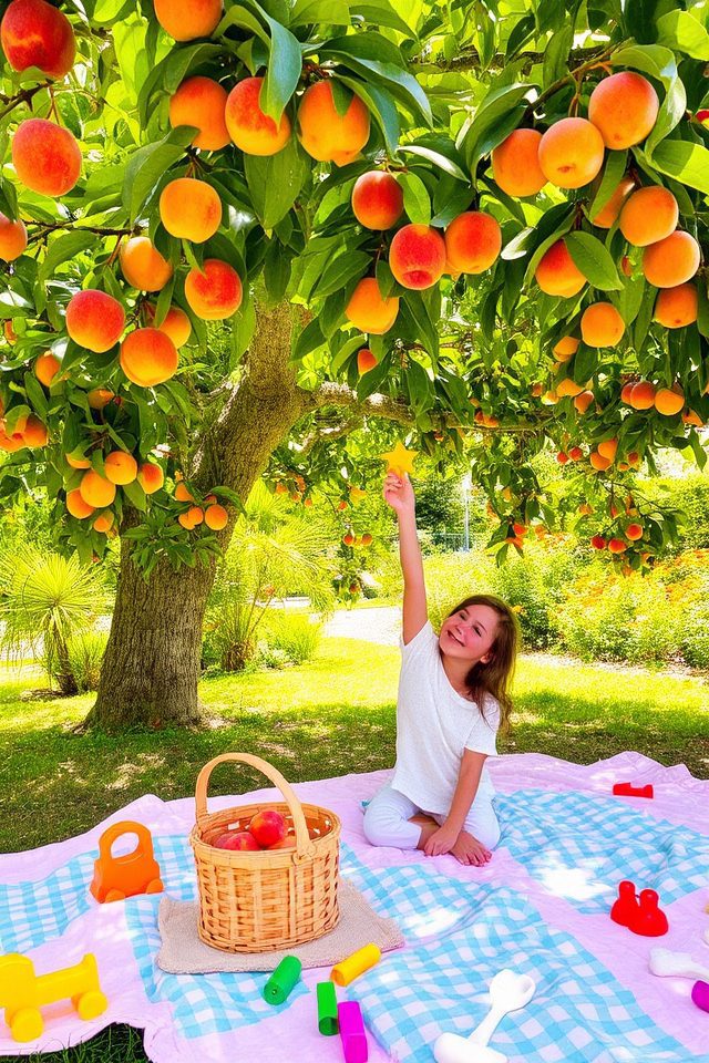 peach trees for learning