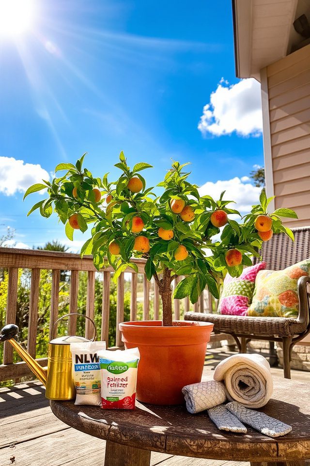 seasonal care for peaches