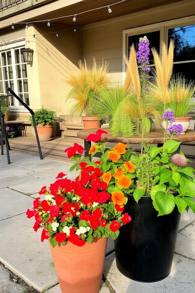 seasonal container gardening versatility