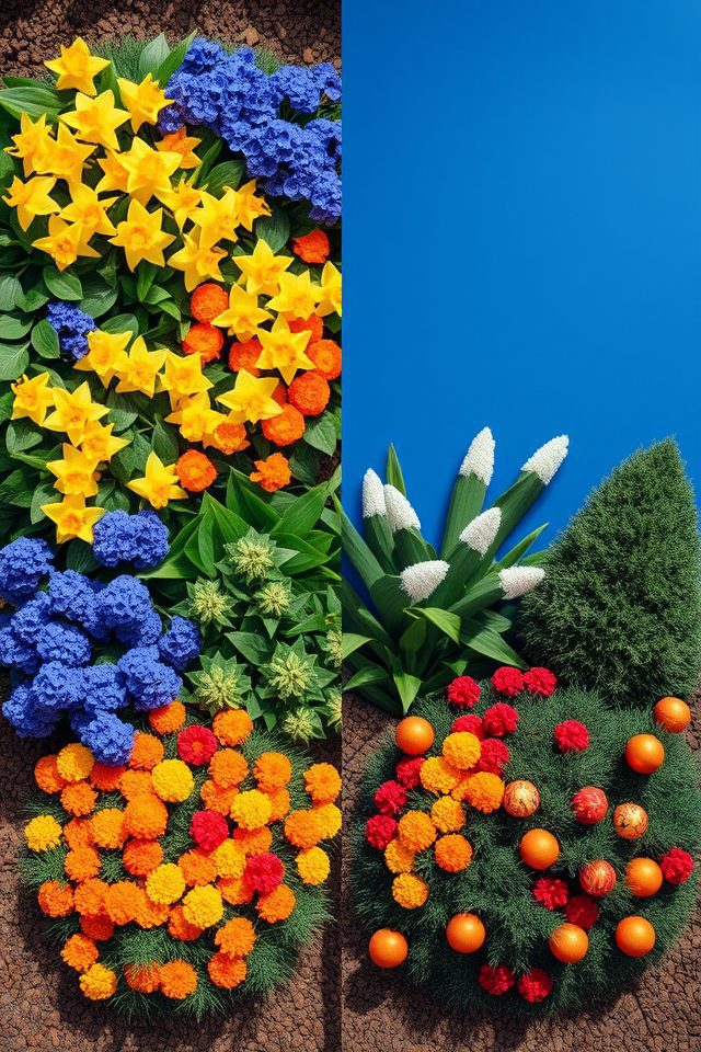 seasonal team color gardening