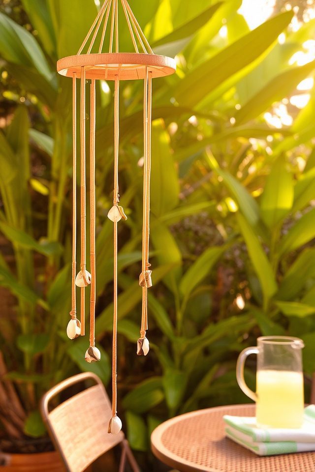soothing coastal wind chimes