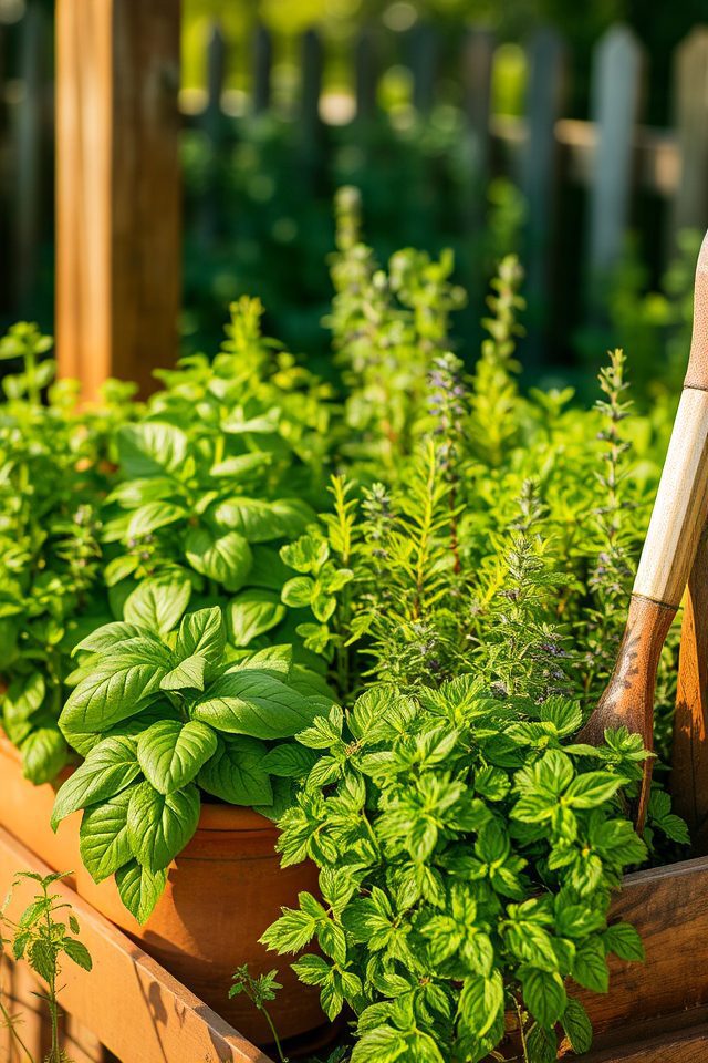southern herb garden design