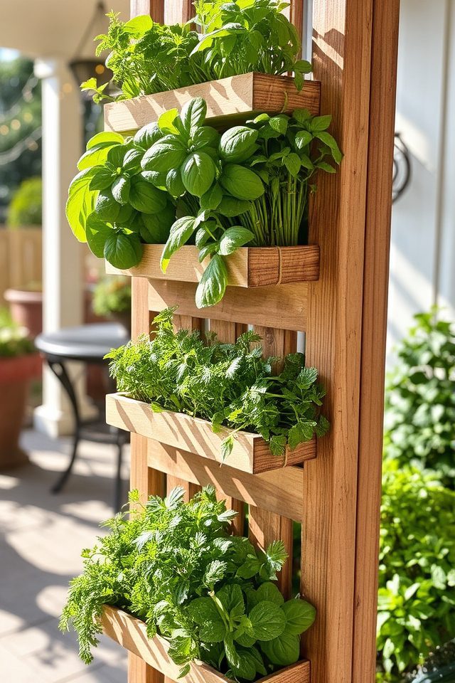 stylish vertical garden planters
