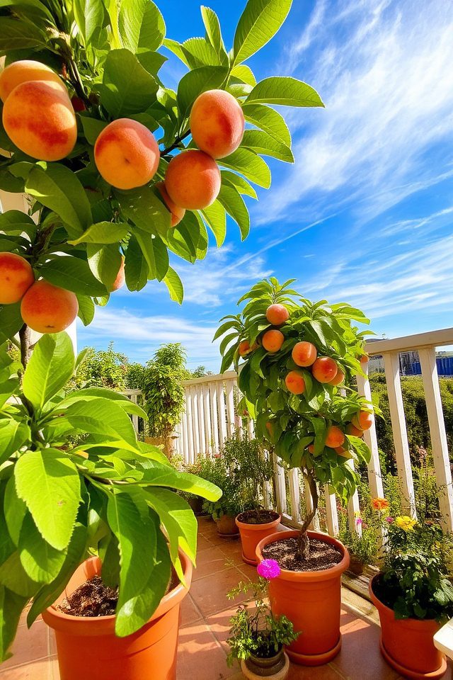 sunny sheltered elevated location