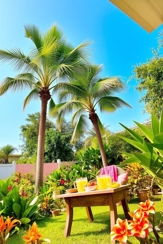 tropical oasis backyard transformation