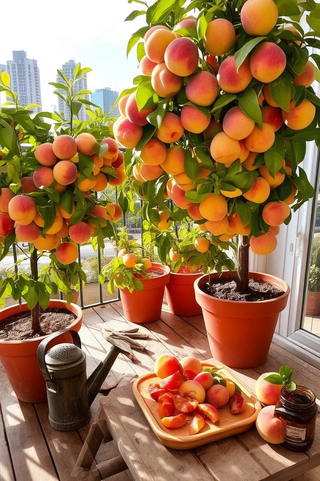 urban peach tree benefits
