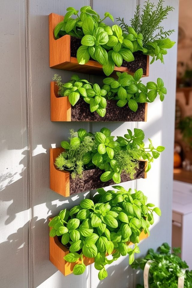 vertical herb garden solutions