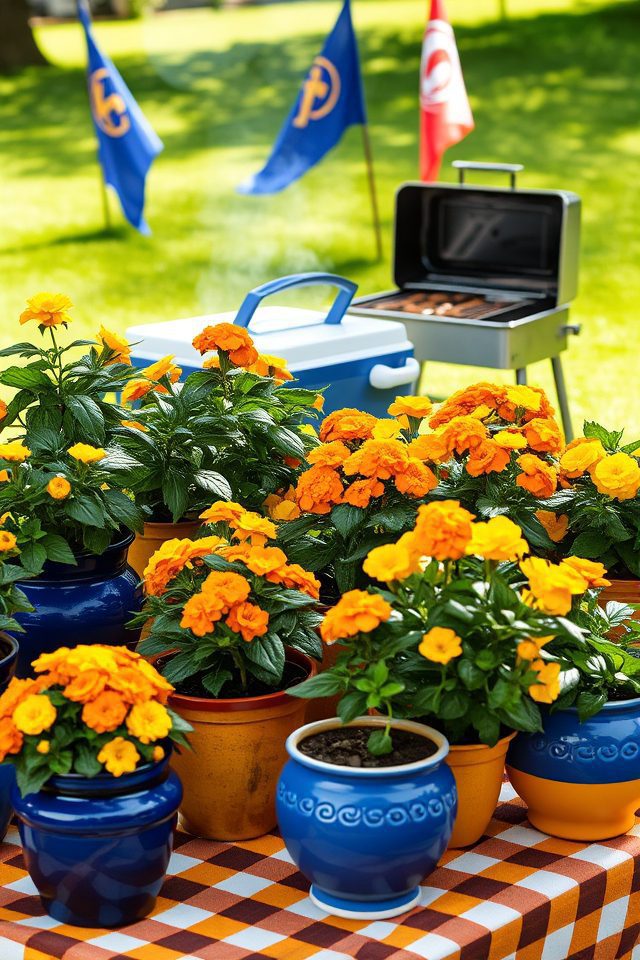 vibrant college spirit plants