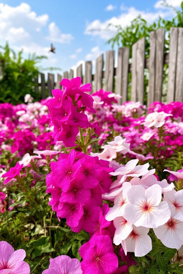 vibrant late summer blooms