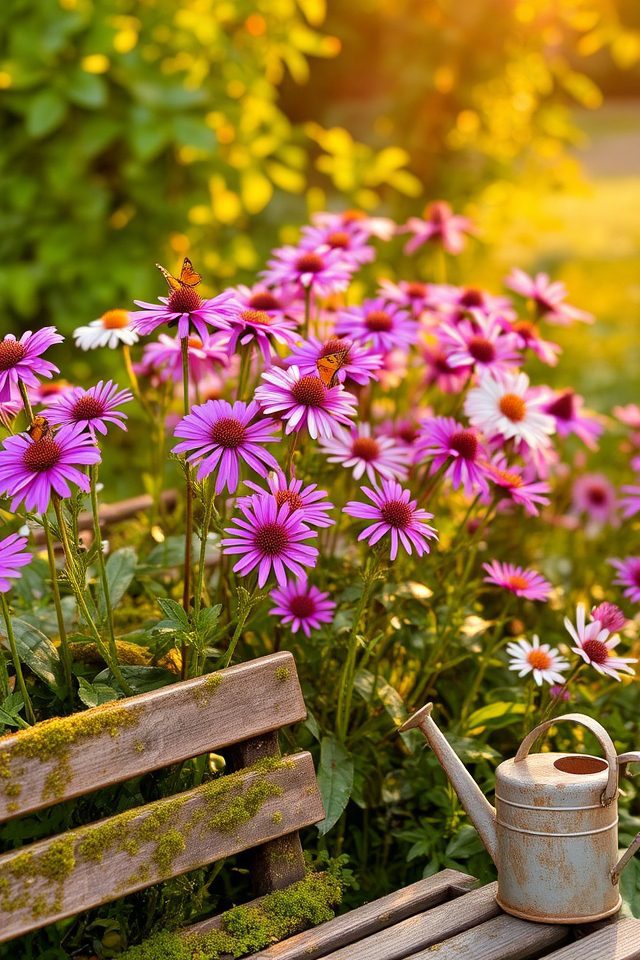 vibrant late summer blooms