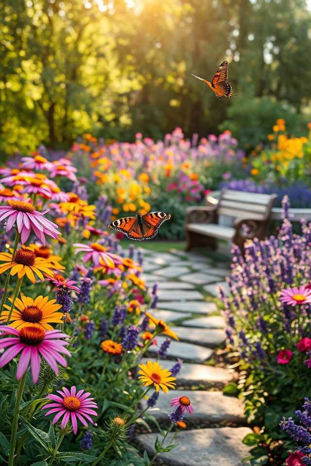 vibrant memorial butterfly gardens