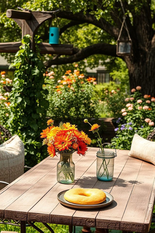 vintage charm for gardens