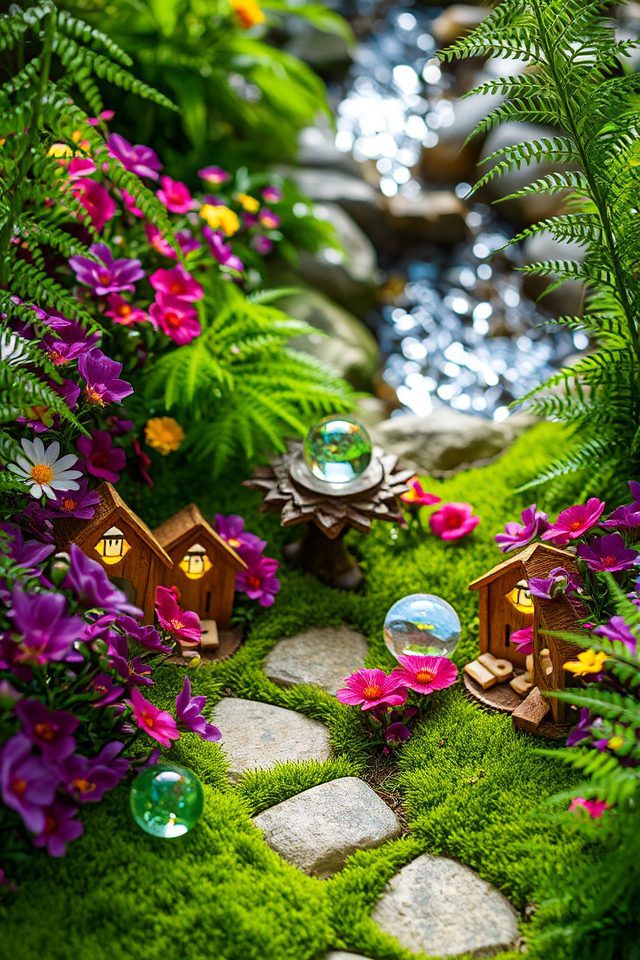 whimsical memorial healing gardens