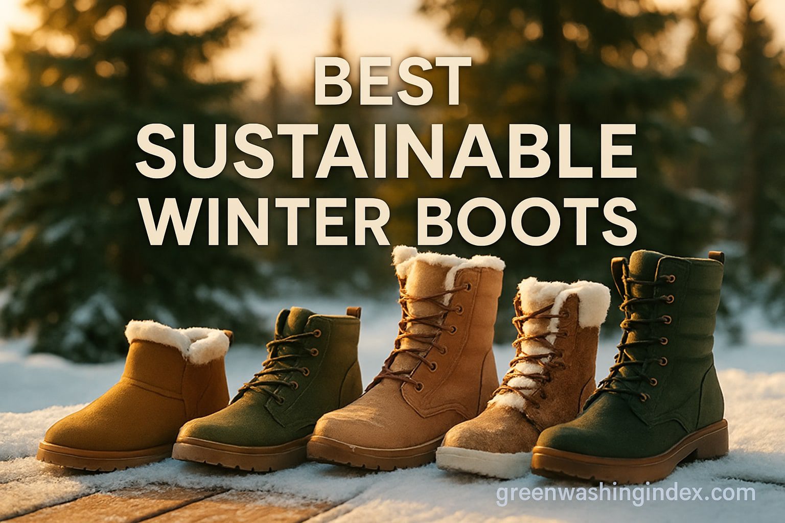 Best Sustainable Winter Boots
