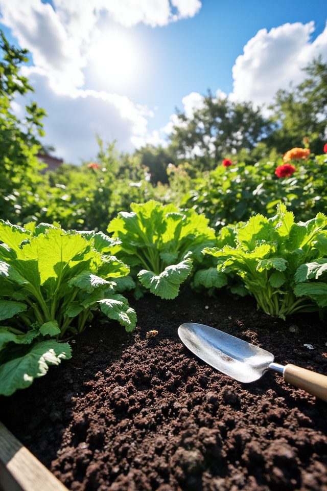 enhance soil with coffee grounds