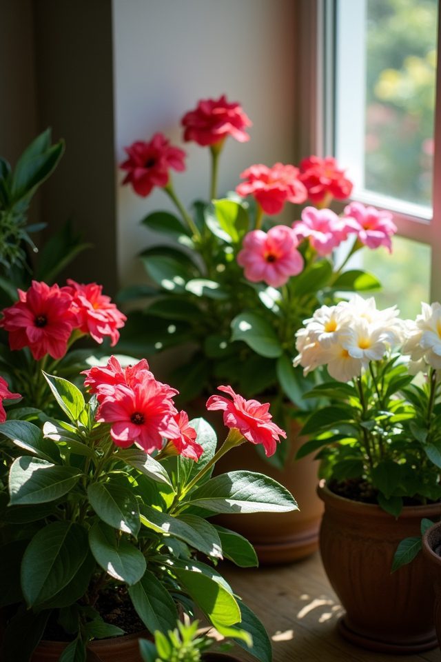 vibrant shade loving flowering indoor plants