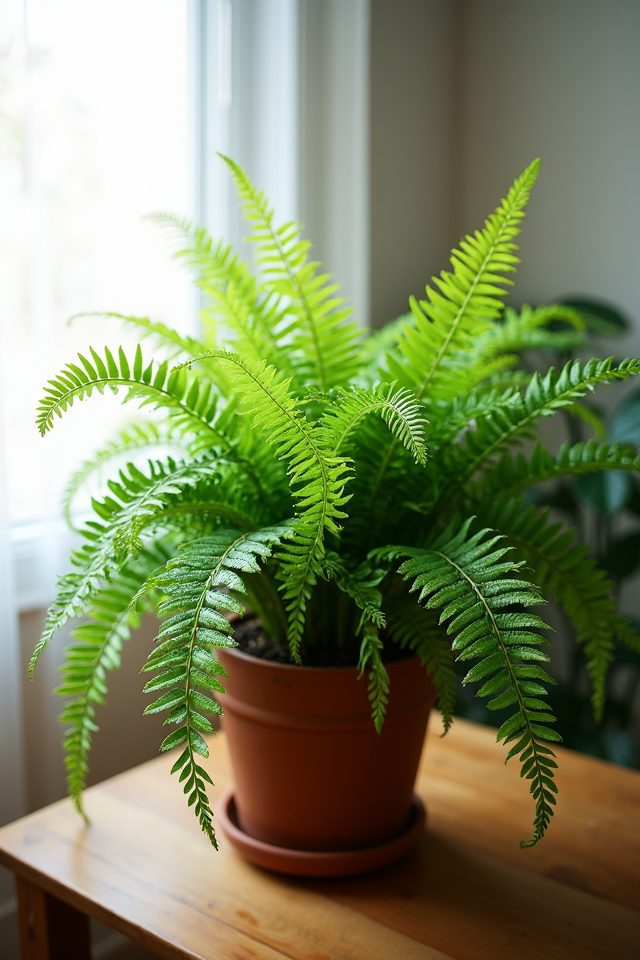 lush humidity loving indoor plant