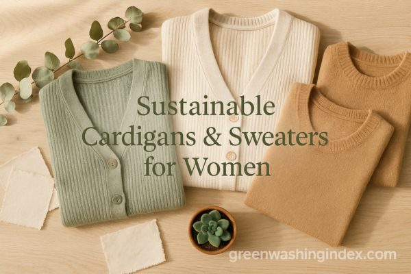 sustainable cardigans sweaters for women