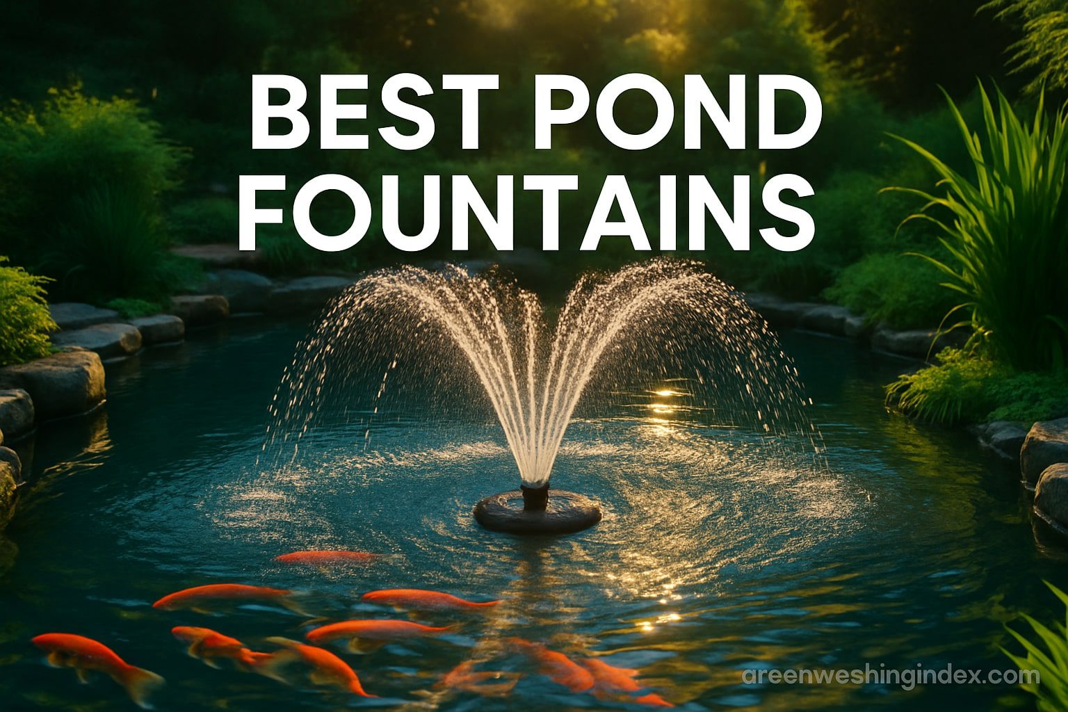 Best Pond Fountains