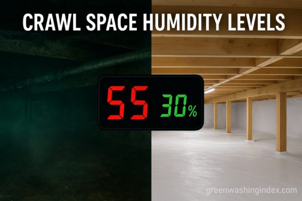 CRAWL SPACE HUMIDITY LEVELS