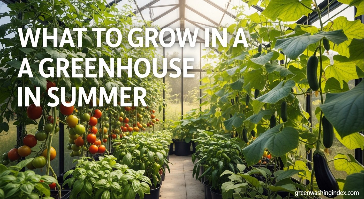Grow in a Greenhouse in Summer