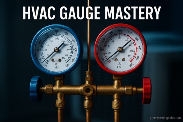 How To read HVAC GAUGES