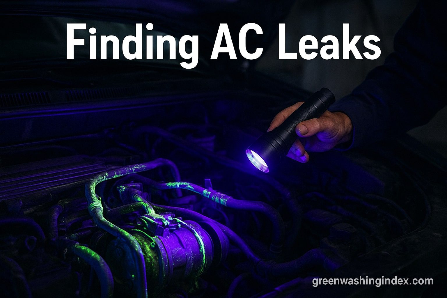 How to Find Leak in AC System Car