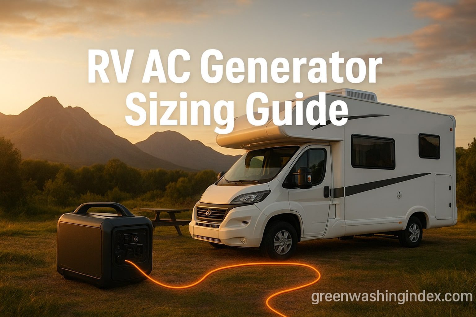What Size Generator for RV AC