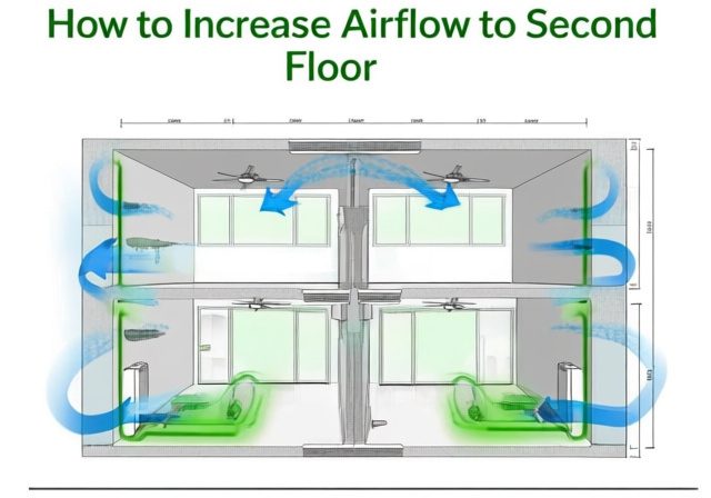 How to Increase Airflow to Second Floor: Energy Solutions