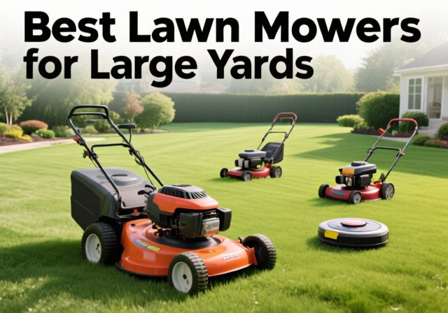 Best Lawn Mowers for Large Yards: 15 Models Tested