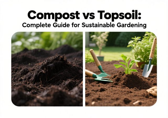 Compost vs Topsoil: Complete Guide for Sustainable Gardening