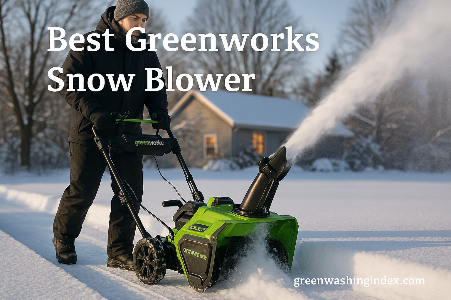 Best Greenworks Snow Blower