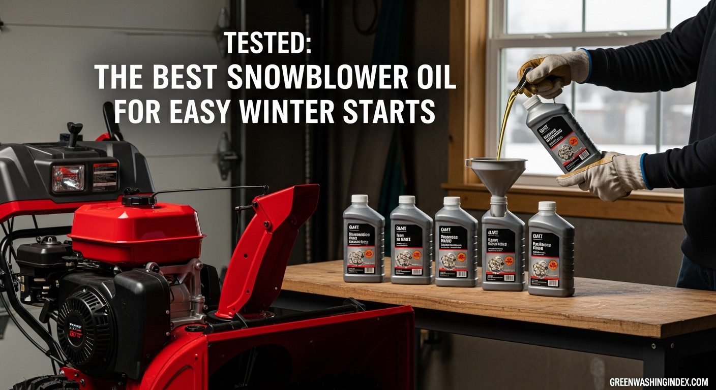 Best Snowblower Oils