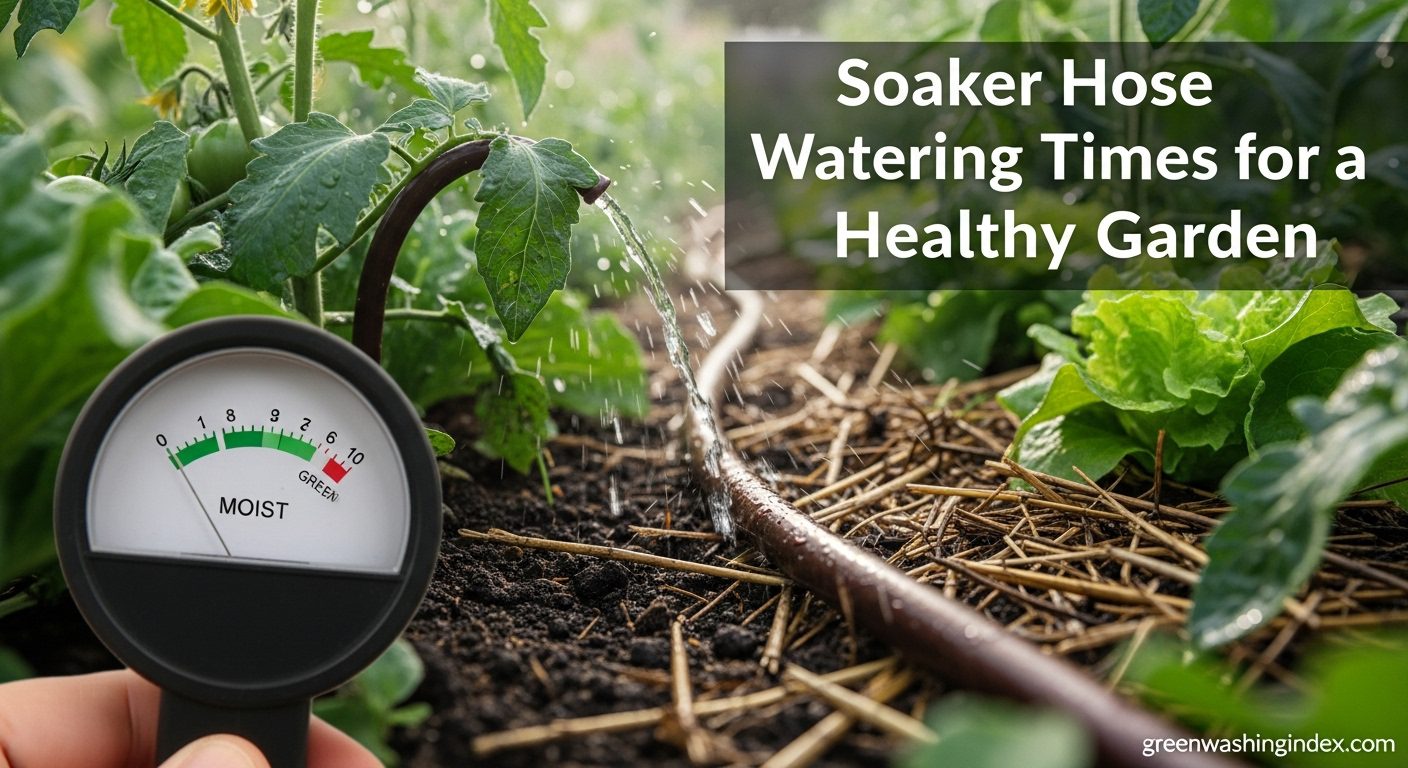 How Long to Run Soaker Hose