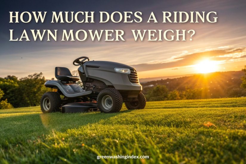 How Much Does a Riding Lawn Mower Weigh?