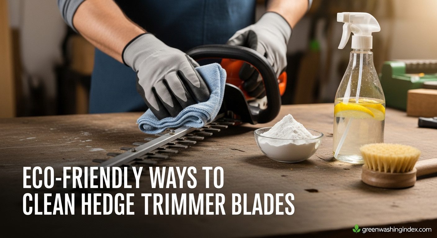 How to Clean Hedge Trimmer Blades