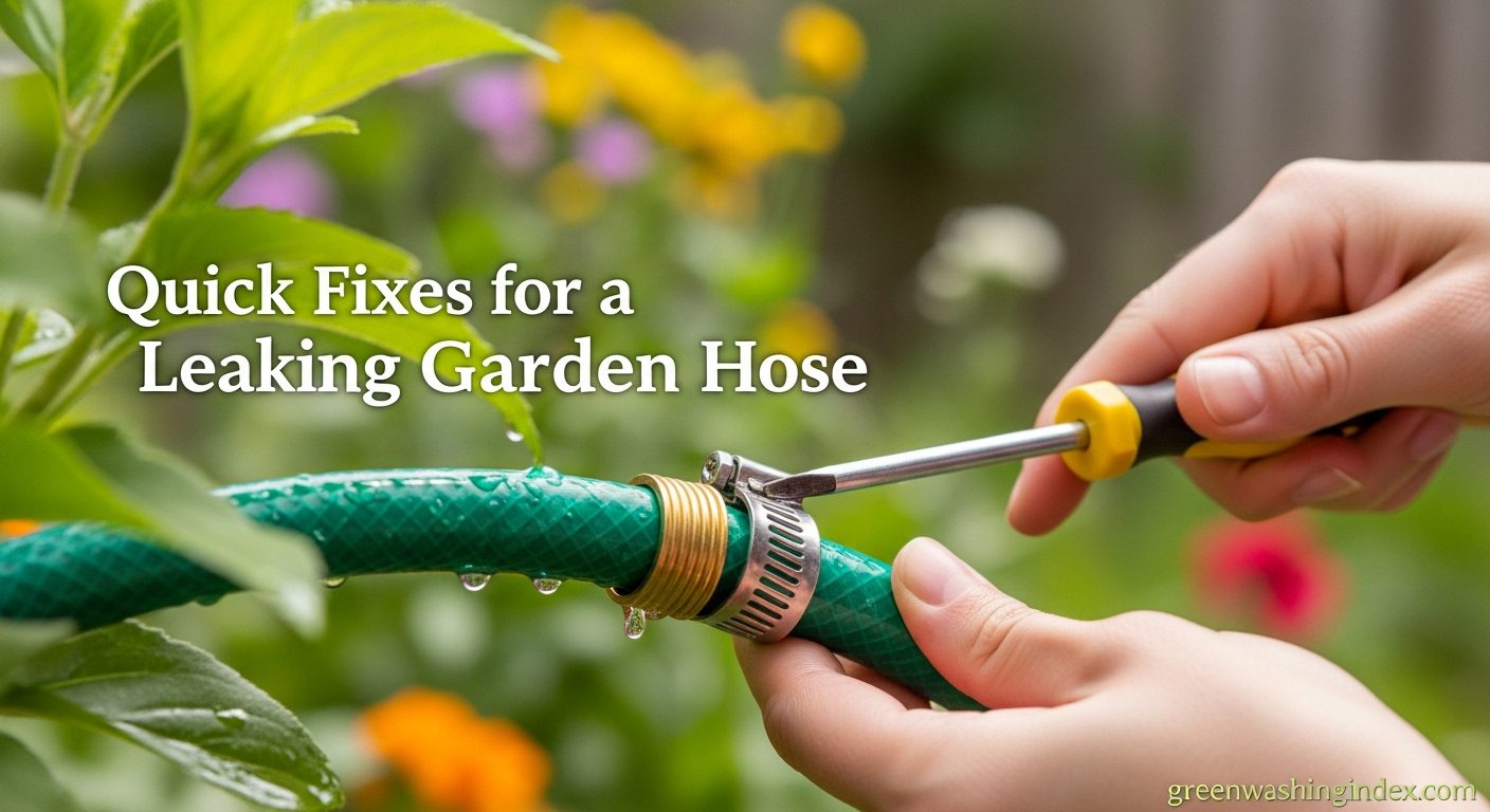 How to Fix a Leaking Garden Hose
