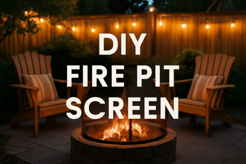 How to Make a Fire Pit Screen