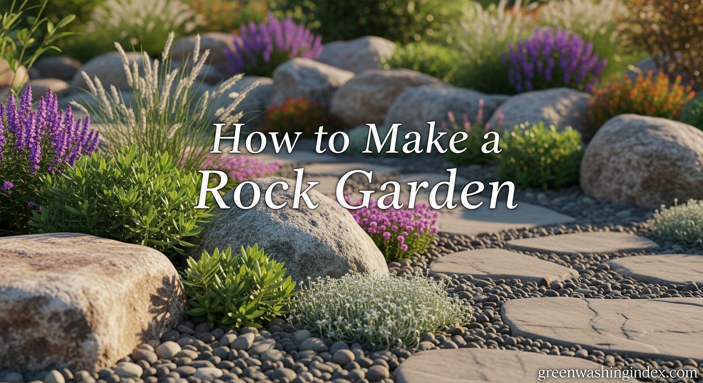 How to Make a Rock Garden